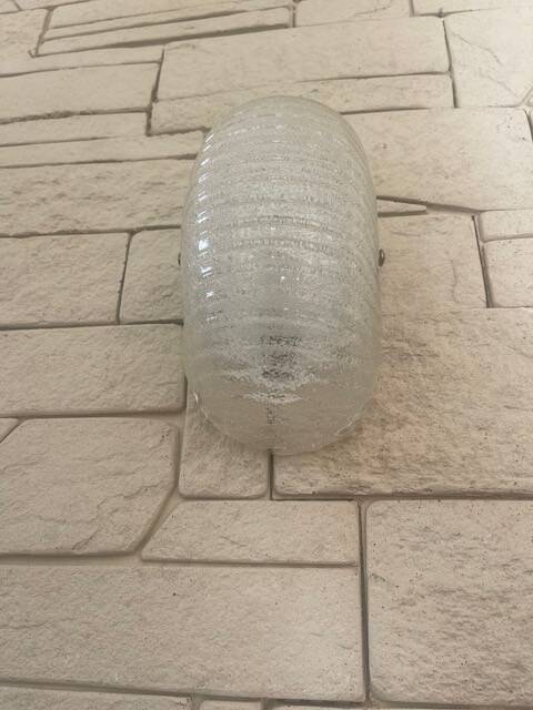 Pair of Murano glass sconces