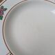 7 old deep plates in Salins earthenware model Nénuphar 24.5cm