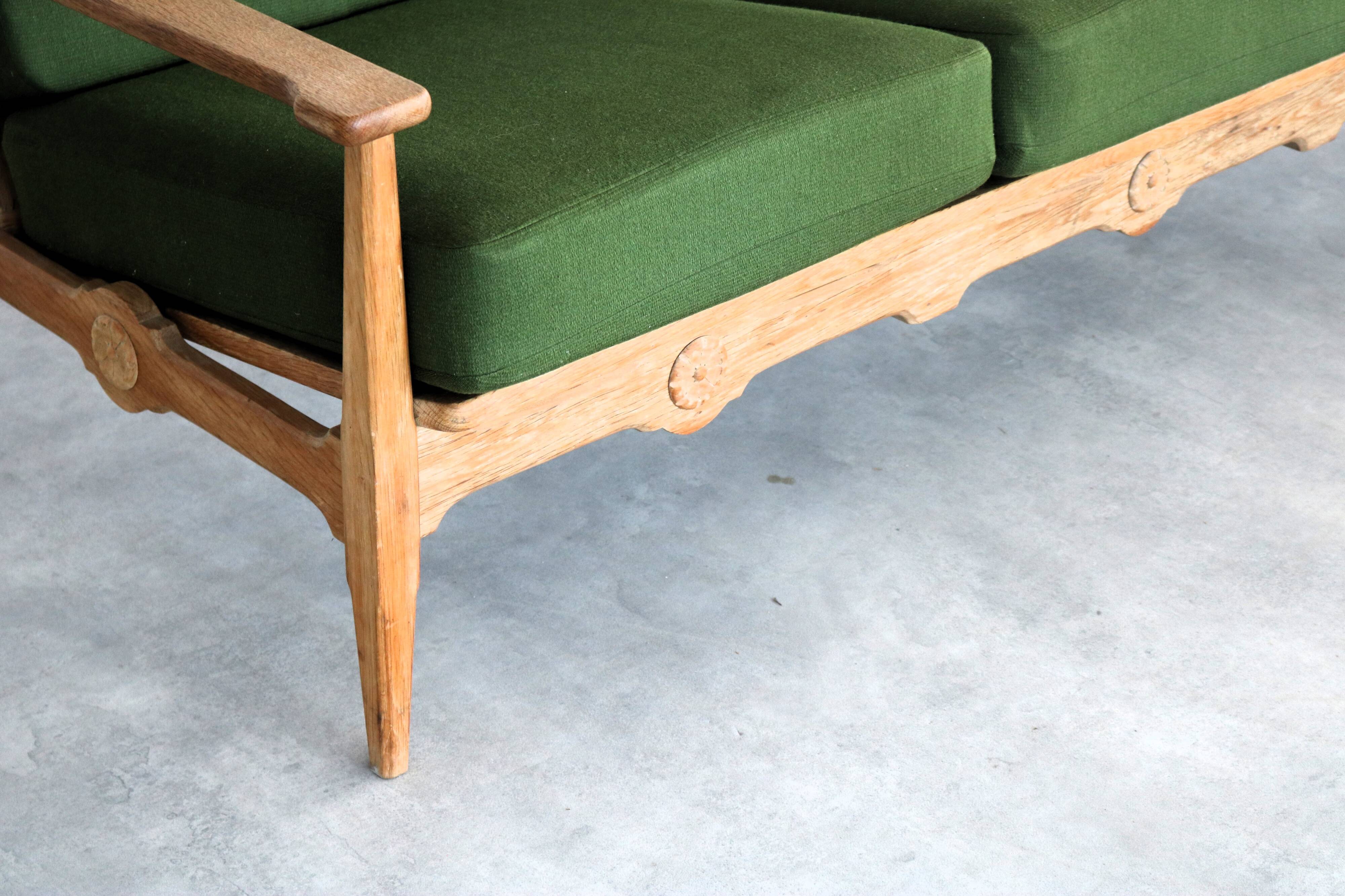 brutalist sofa | couch | 1960s | oak | Danish