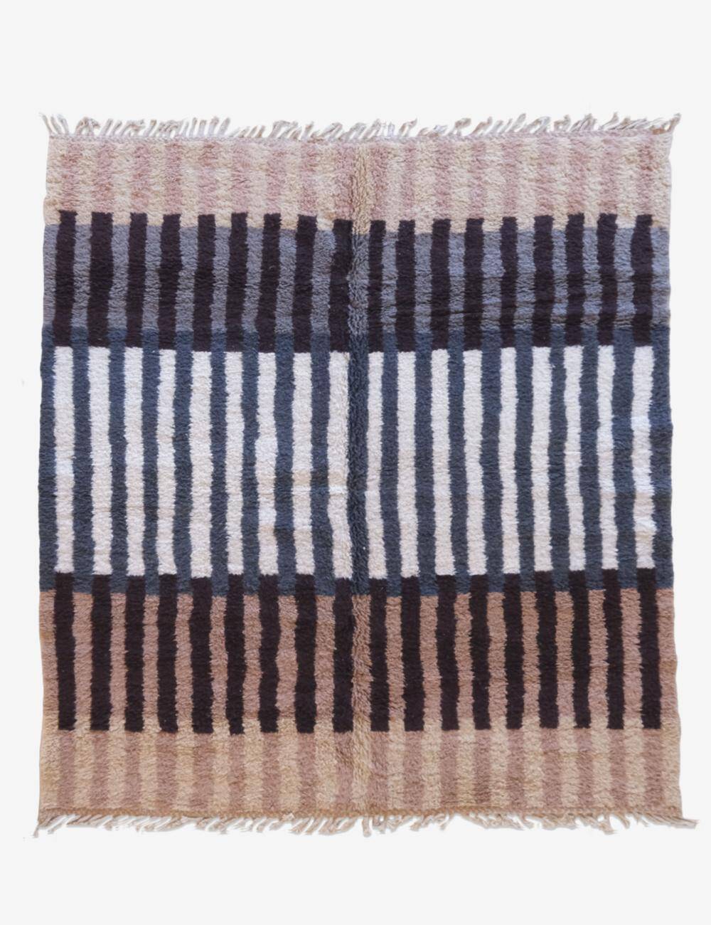 Tapis Contemporain à Rayure - 300 x 253 cm