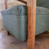 Fauteuil en bois courbé