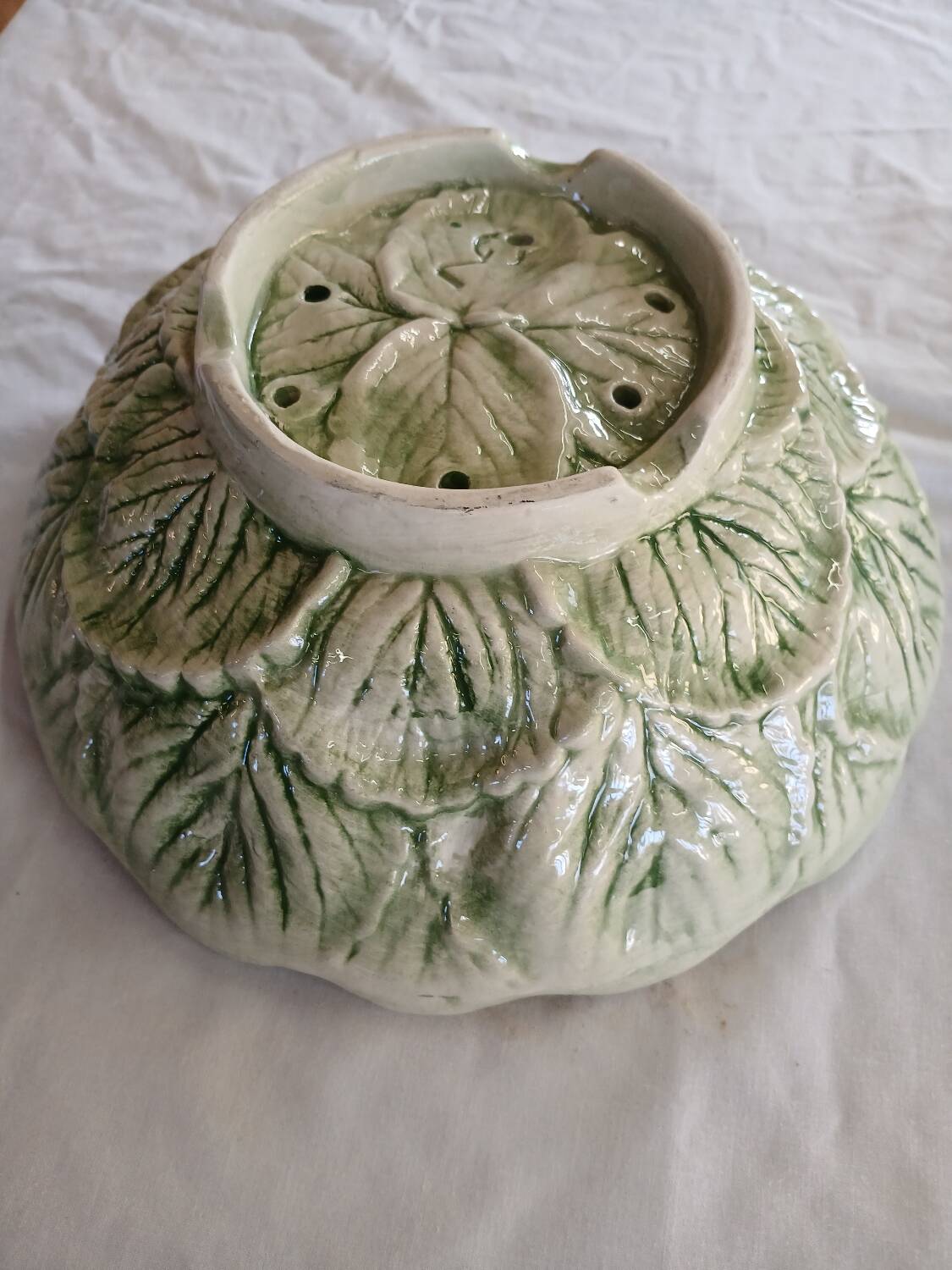 Flat slushie set and strawberry drainer