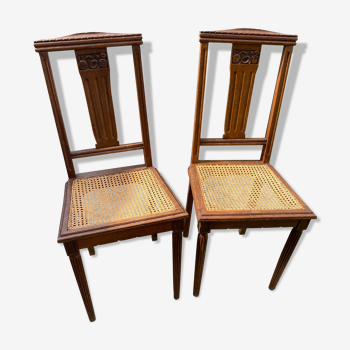 Lot 2 chaises anciennes