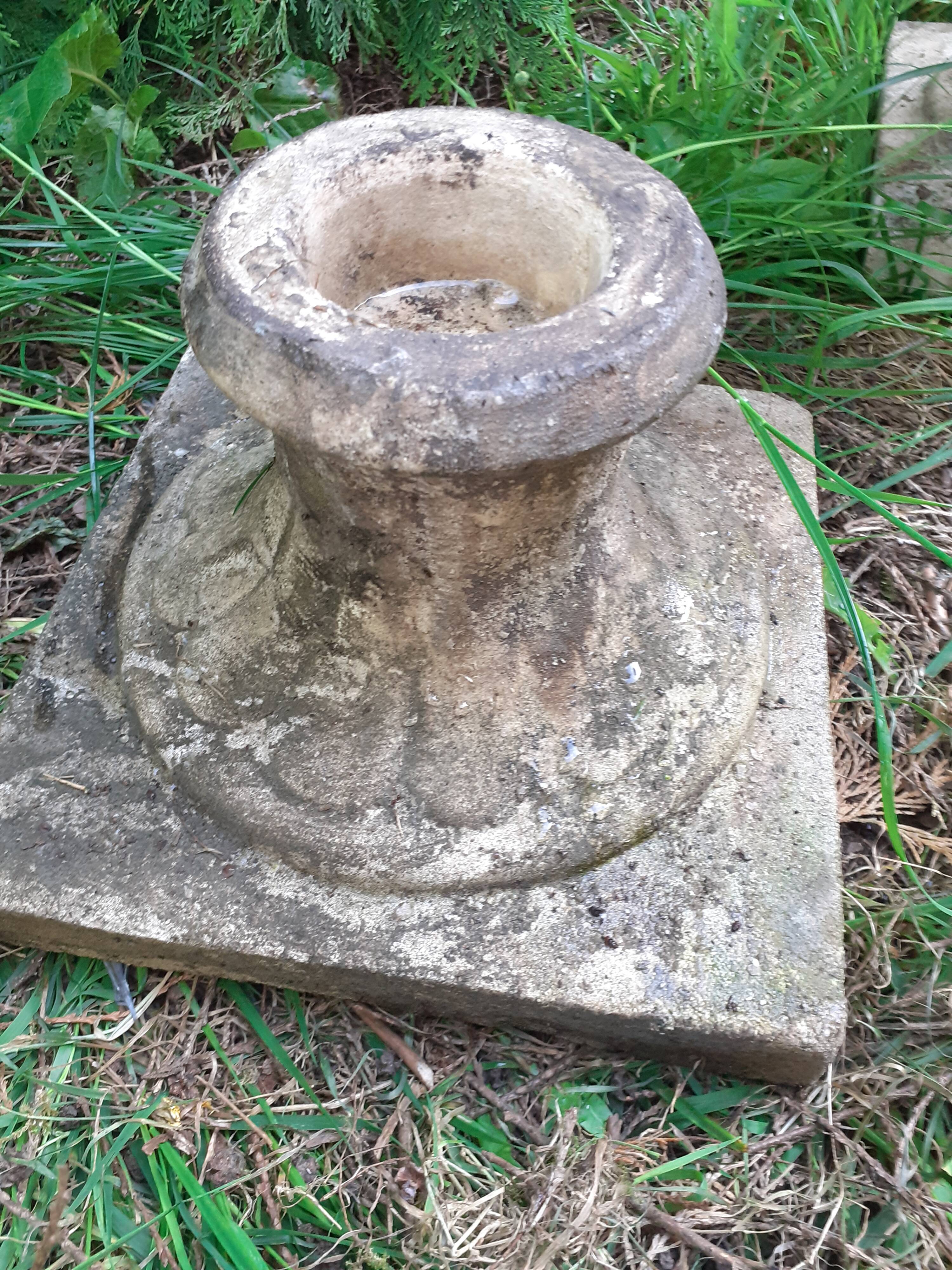 Pair of stone planter medicis