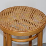 Cane wood stool 755mm