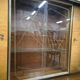 XL vintage wooden display cabinet/buffet/wall unit