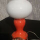 Vintage orange lamp