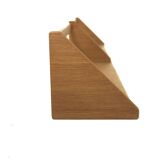 Scandinavian oak wall shelf, Denmark, 1960s