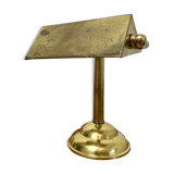 Antique brass notary lamp