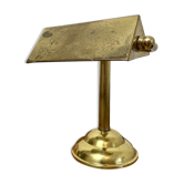 Lampe de notaire ancienne en laiton