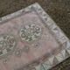 Vintage Turkish Oushak rug 121x140 cm