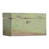 Antique Mint Green Chest (c.1920) #5