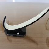 Pair of streamline coat hooks, chistera, 1970