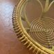 1960s rattan round table