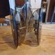 Vintage Chandelier Veca, Chrome and Smoked Glass