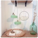 Paire de baladeuses vintage