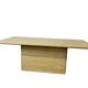 Table basse vintage en pierre