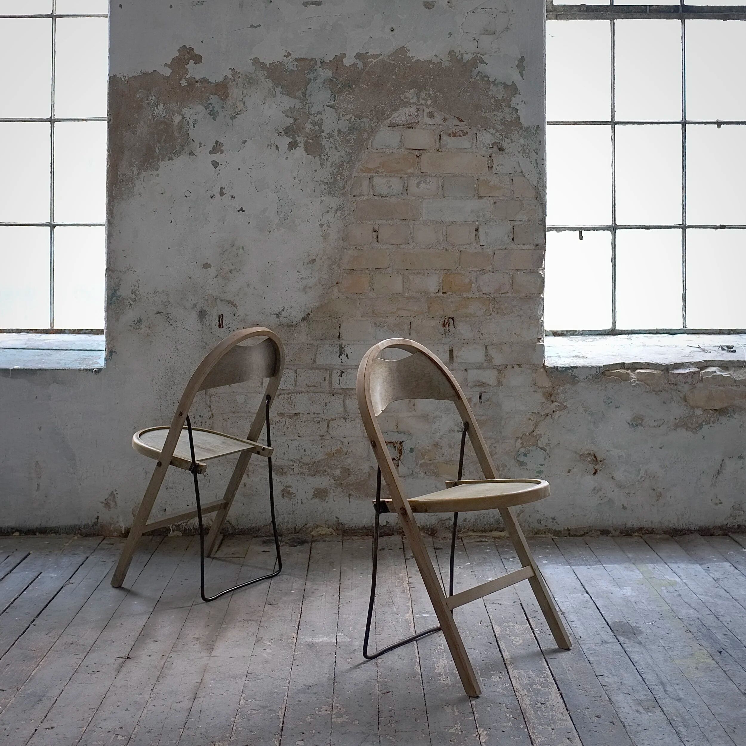 4 folding chairs by Uno Åhrén for Gemla | Sweden | 1930s