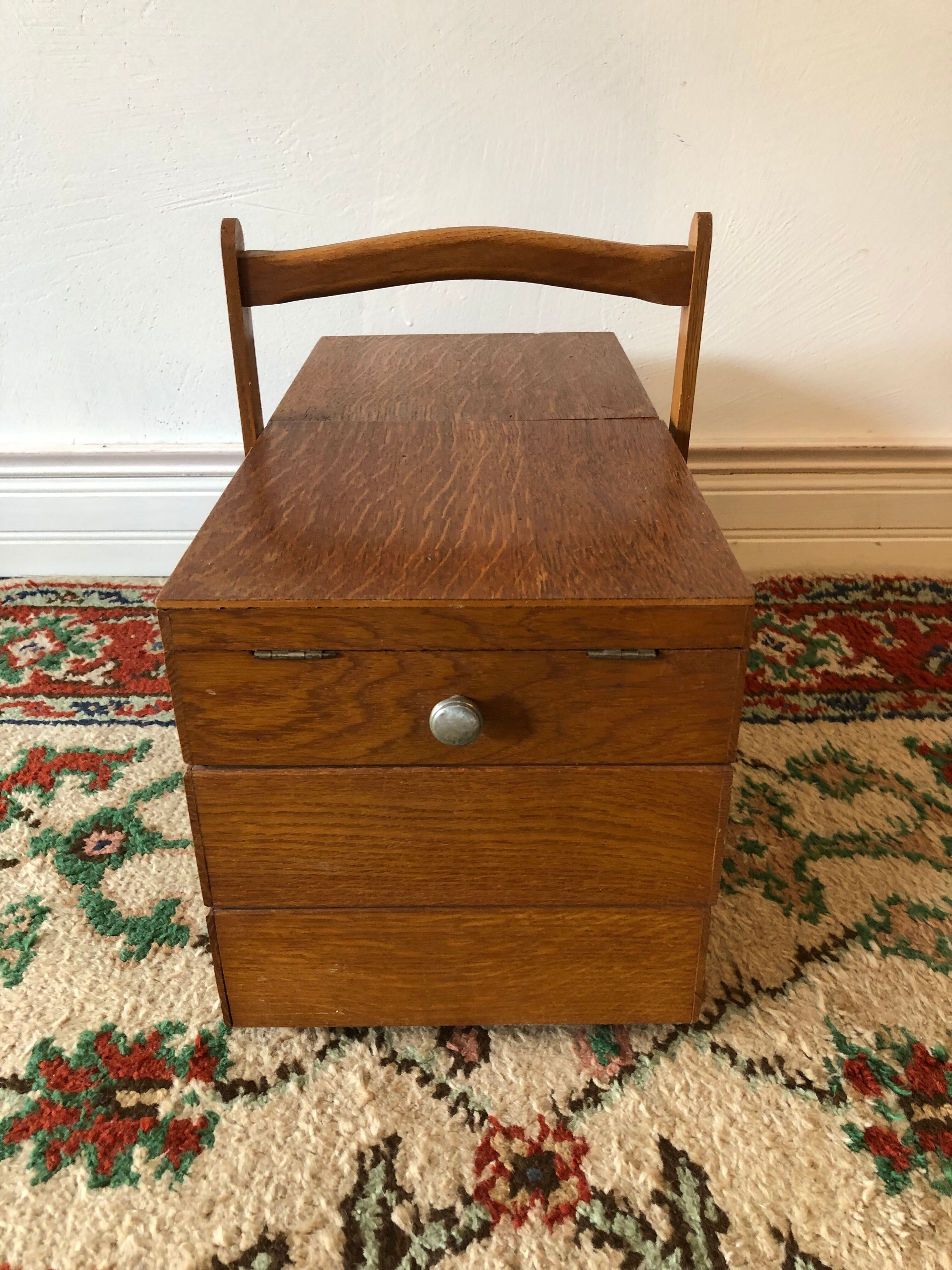 Vintage sewing worker 60s