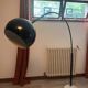 Arco floor lamp – 1960s/70s – Marble and black lacquered metal