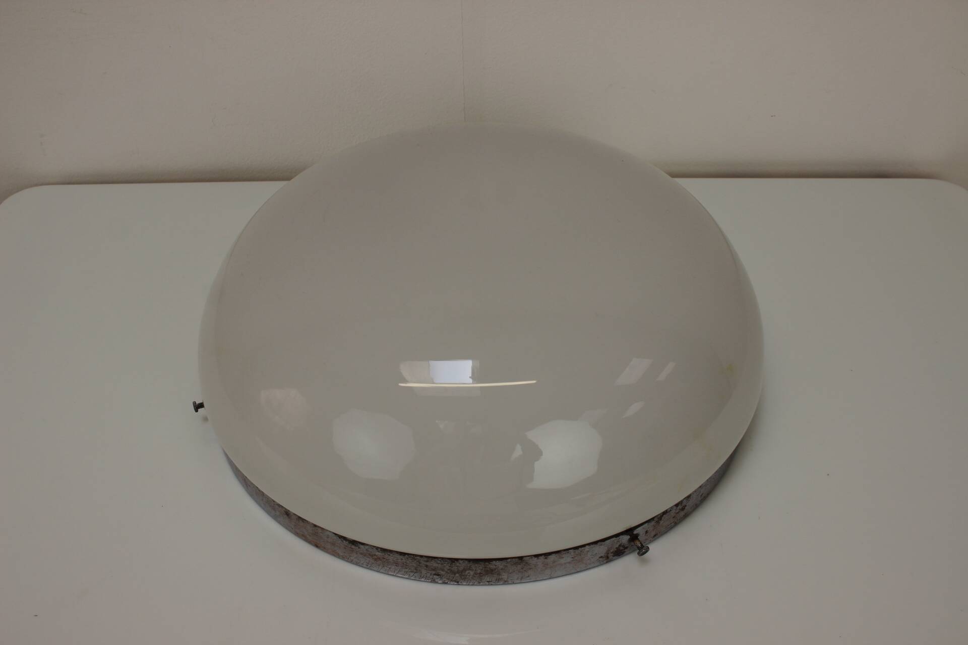 Big Rare Bauhaus Ceiling or Wall Lamp, 1940's, Germany
