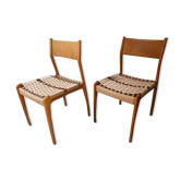 Pair of chairs , Consorzio Sedie Friuli , 1960