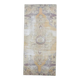 Vintage Turkish Oushak Handmade Wool Runner Rug 114x250