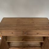 Rustic Buffet Raw Wood
