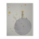 Antoine de Saint-Exupéry: The Little Prince on the asteroid, lithograph