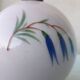 Pied de lampe en opaline rose
