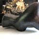 Black Ceramic/Female Nude/signed Tim Orr 1961/Mid century/Vintage