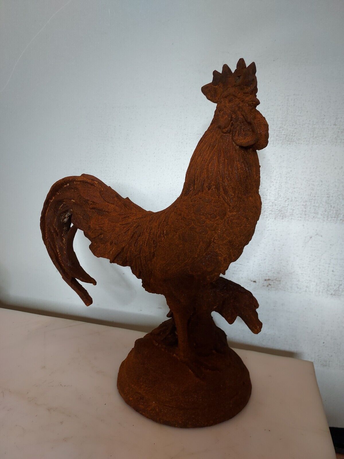Cast iron rooster / garden decoration