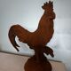 Cast iron rooster / garden decoration