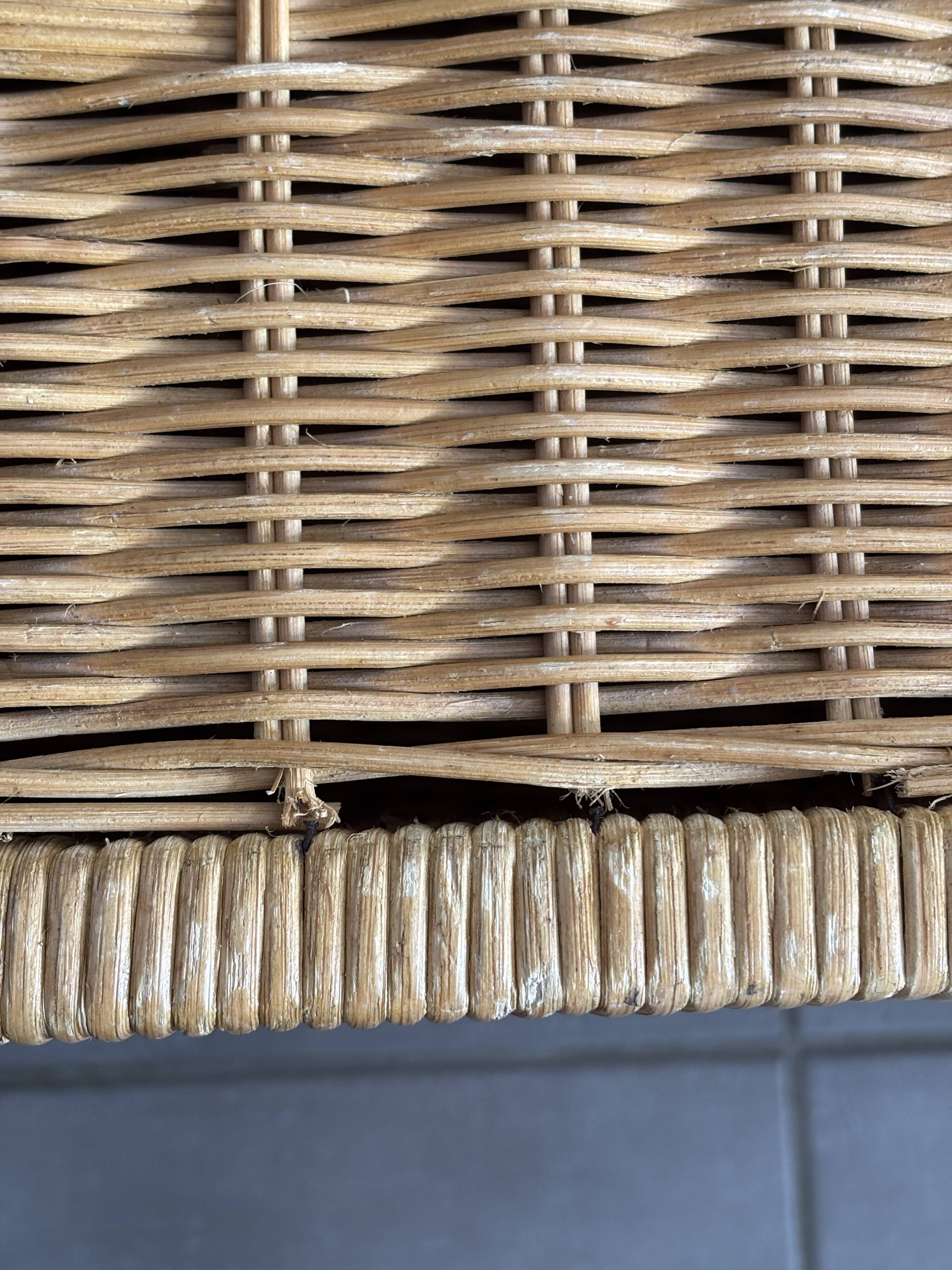 Rattan chest