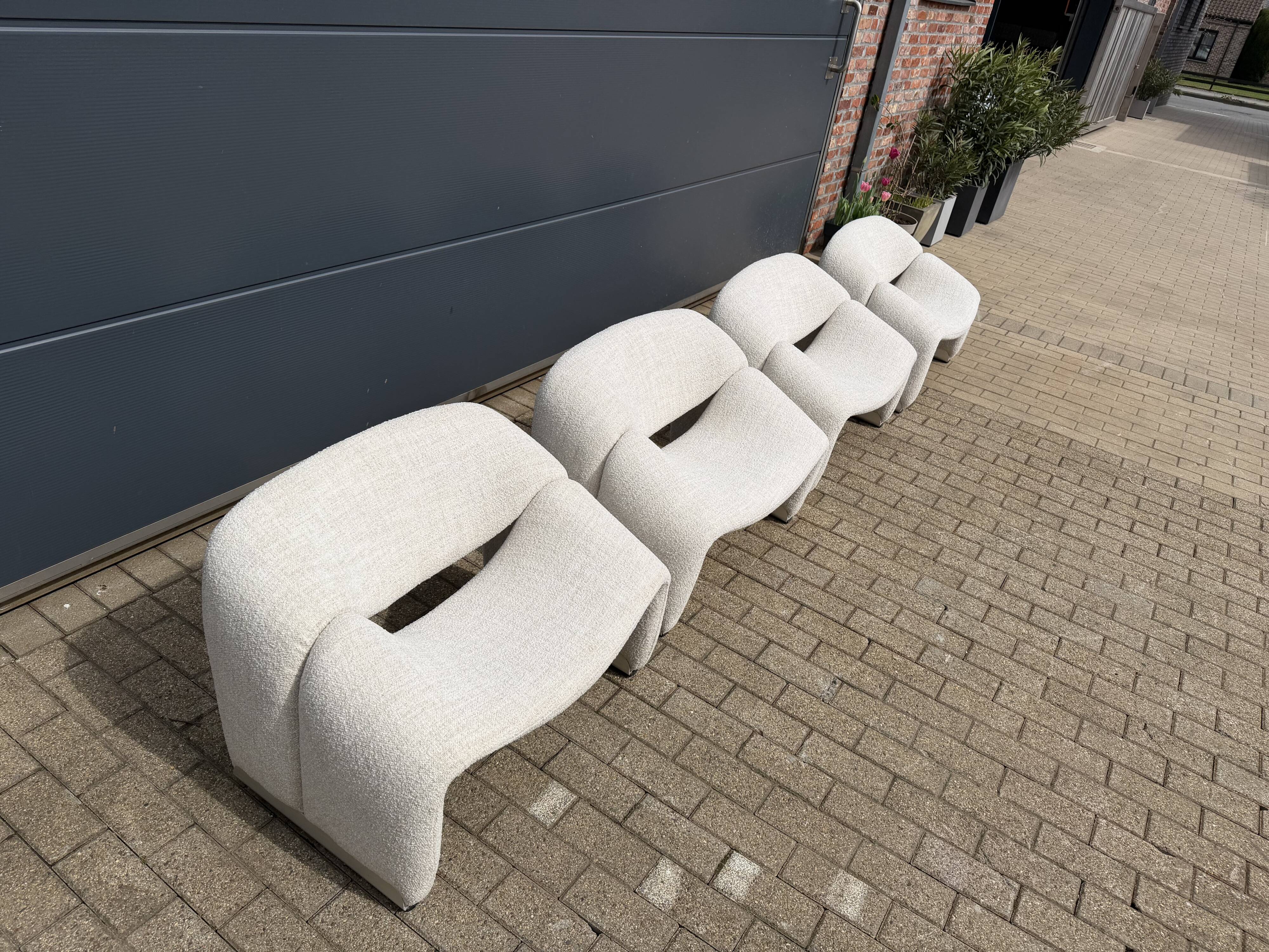 Artifort F598 Groovy armchairs in perfect condition!! Pierre Paulin