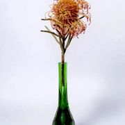 Vase soliflore vert sommerso par Seguso, Murano, Italie, 1970
