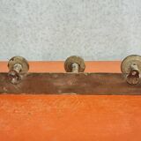 Antique faux bamboo coat rack wall rack
