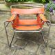 Paire de fauteuils Marcel Breuer Wassily fasem 1983