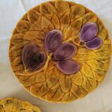 Set of 5 dessert plates in slip