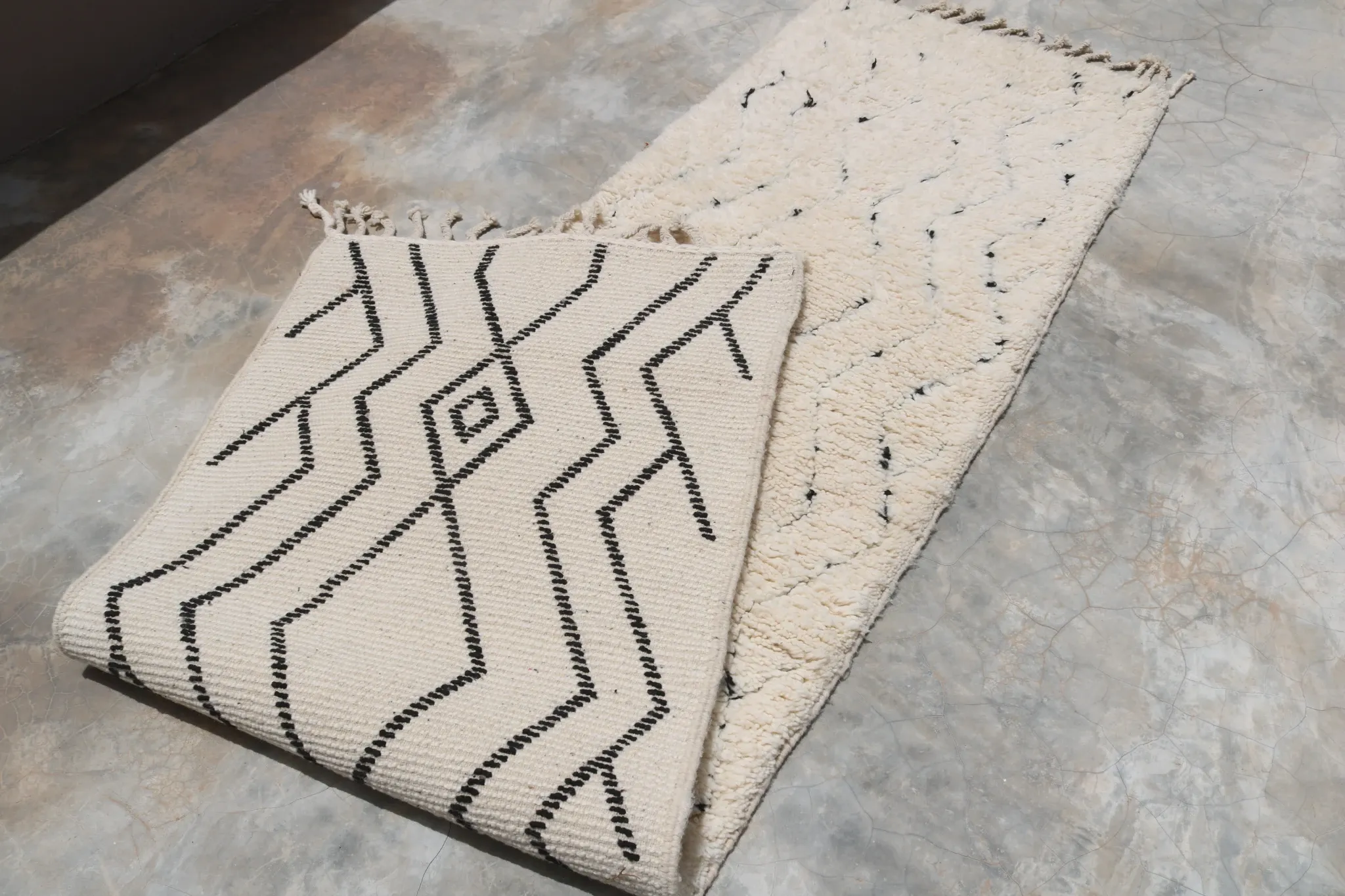 Beni Ouarain rug, 300 x 80 cm - R311
