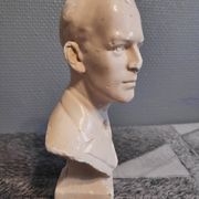 Bust of the Duke of Edinburgh in plaster from the 1950