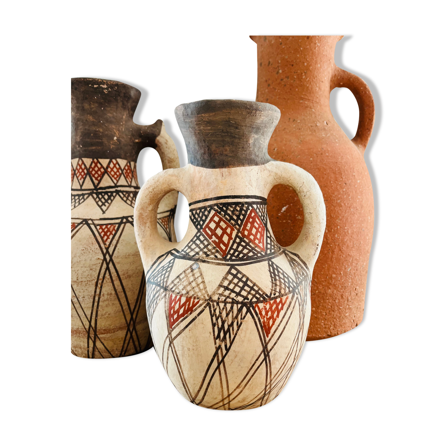 Moroccan terracotta jar