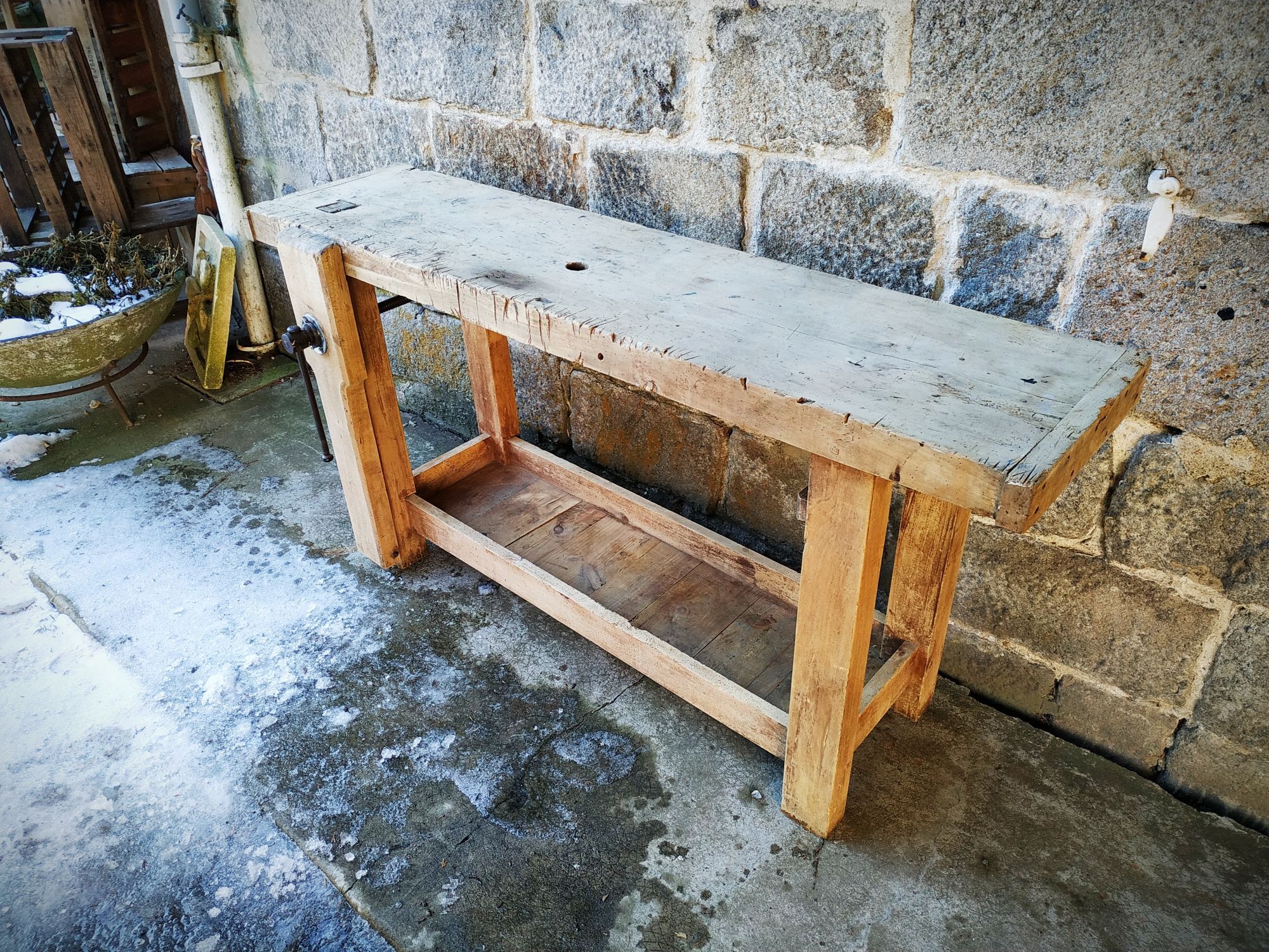 Old workbench 162 cm