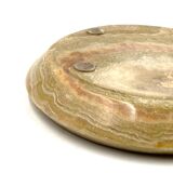 Green onyx ashtray / catchall, Italy, 1970s
