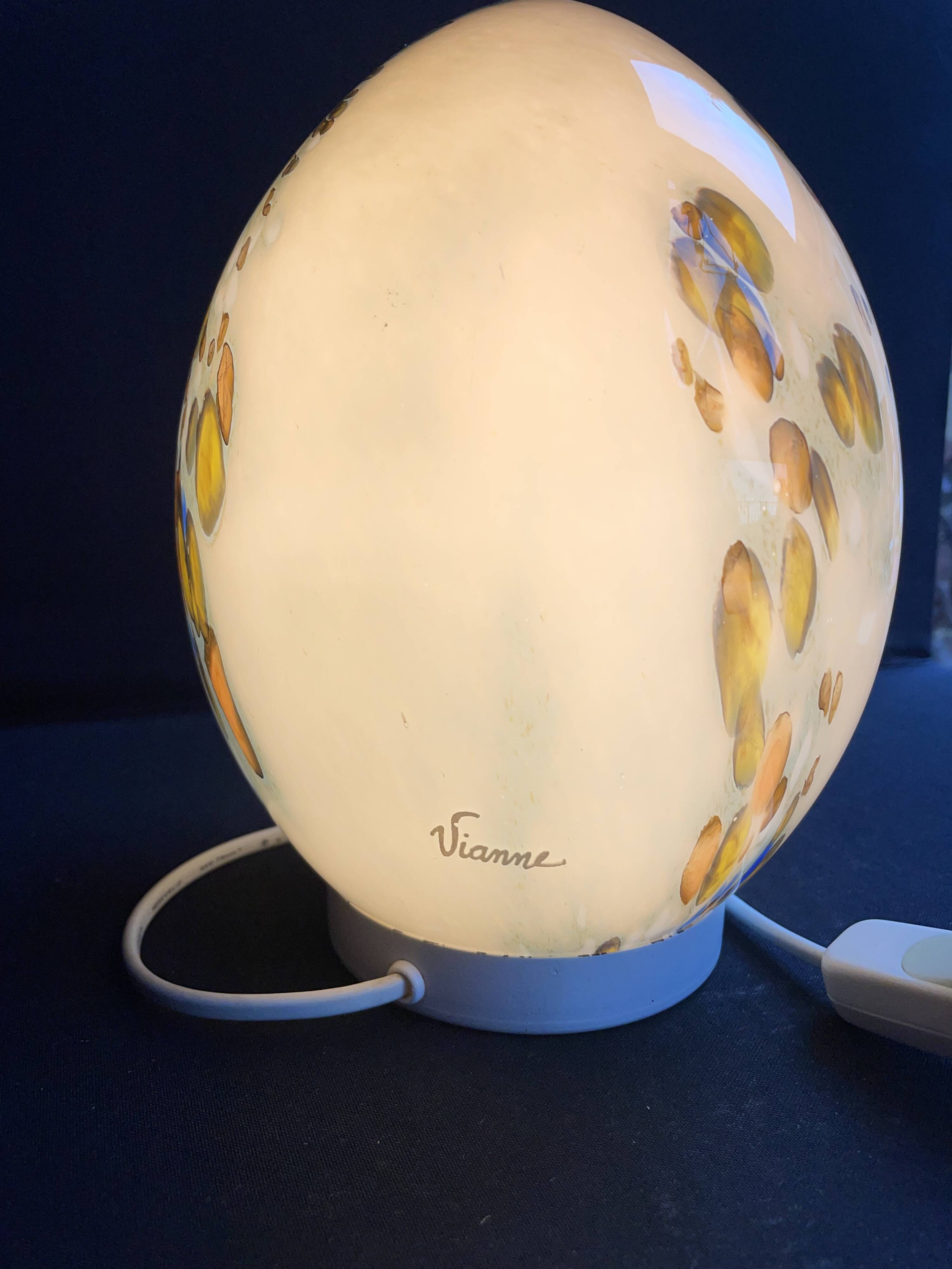Egg lamp – Vianne crystal and glassware