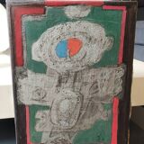 Peinture Art abstrait/Huile sur toile. Style Augustin Ubeda. 32 x 24cm