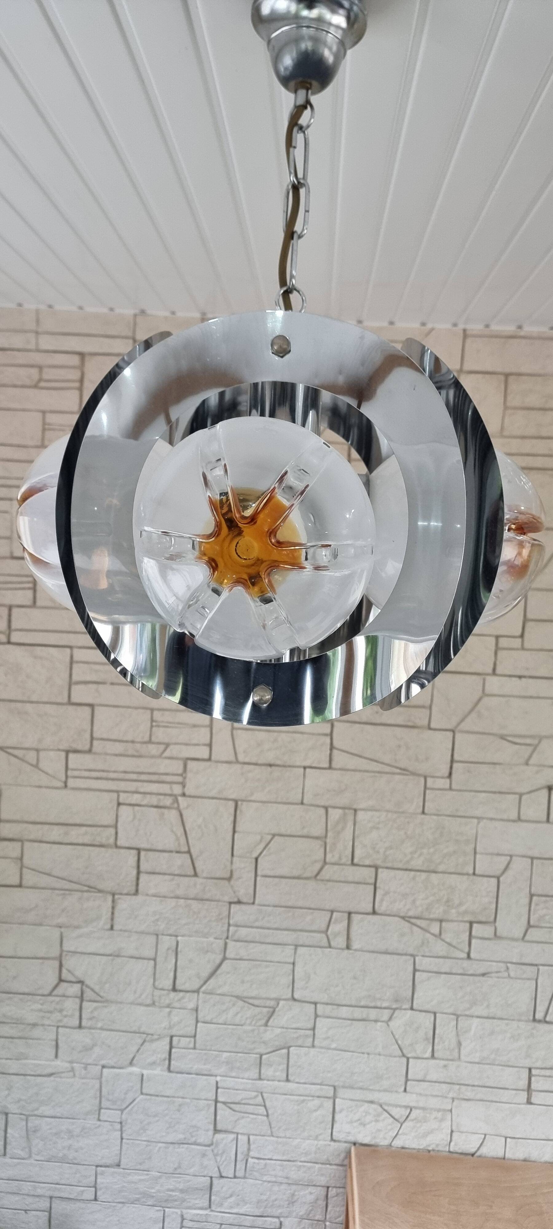 MAZZEGA design wall lamp by TONI ZUCCHERI from the 70s