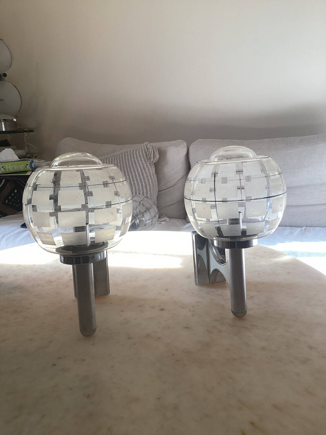 Sciolari wall lights