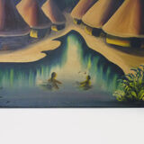 Oil on canvas signed s.demouk