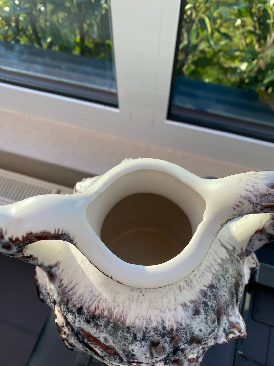 Vintage Vallauris pitcher, brutalist style